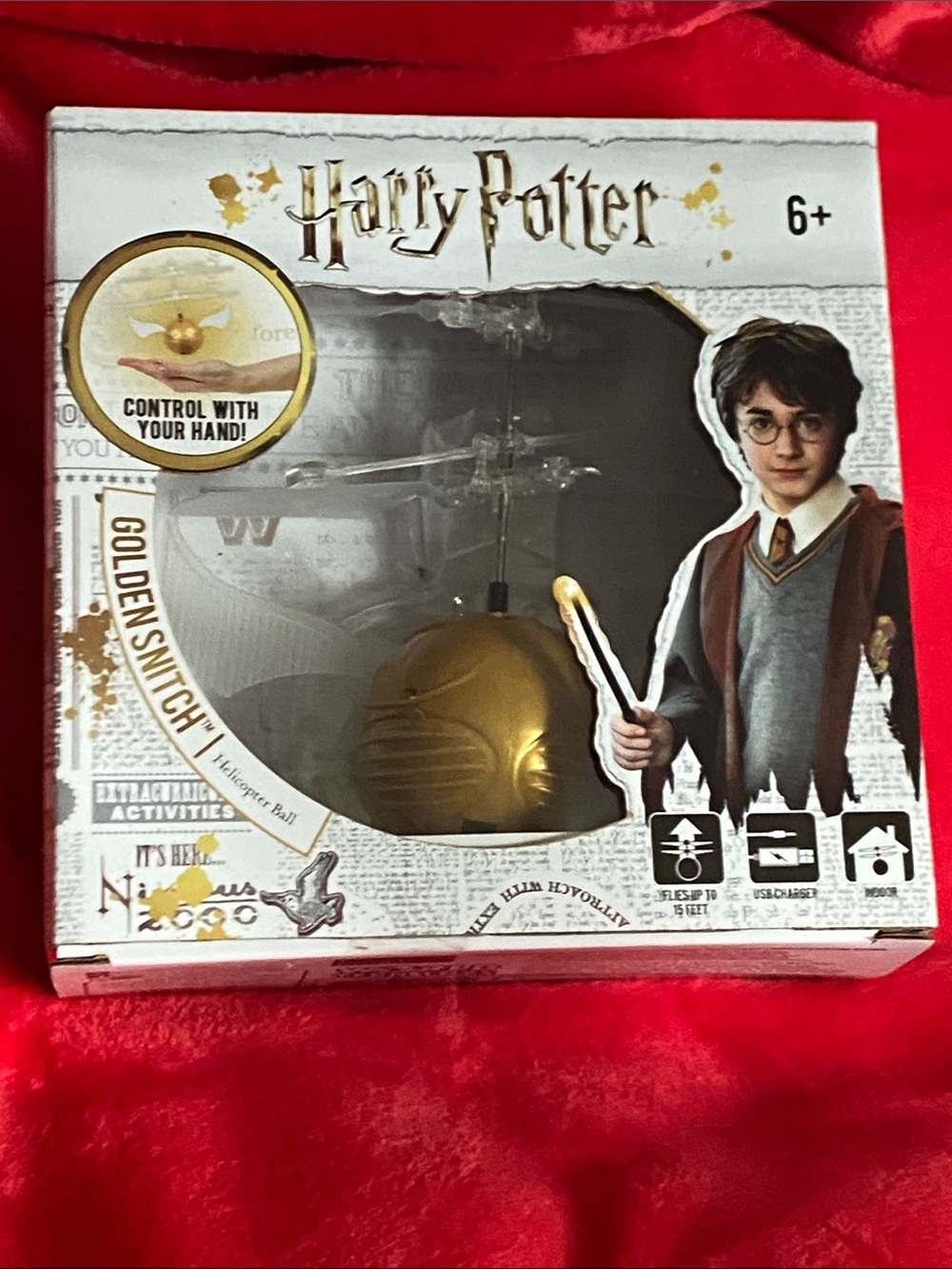 Harry Potter Golden Snitch Toy - Gold